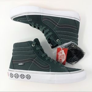 New Vans SK8-HI Pro Independent Spruce